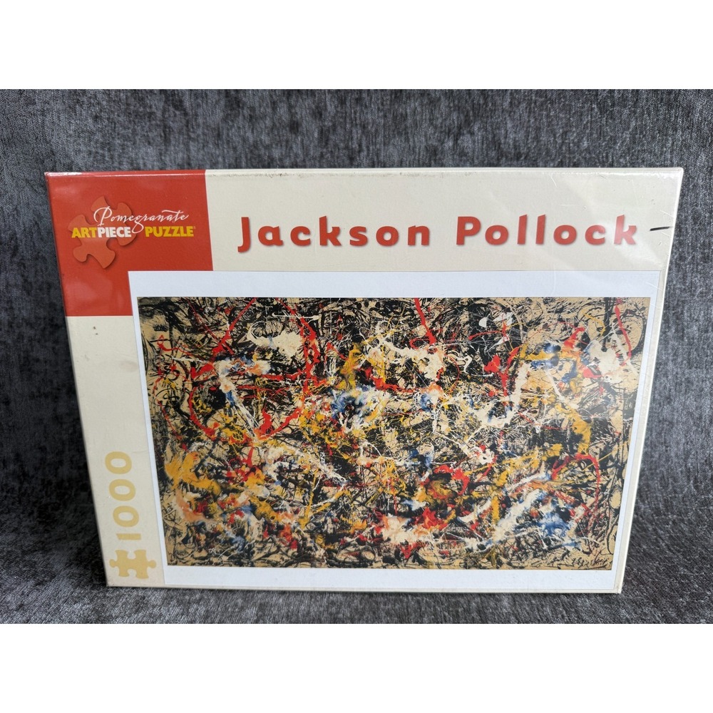 Pomegranate Jackson Pollock Convergence 1000 Piece ArtPiece Jigsaw Puzzle Sealed